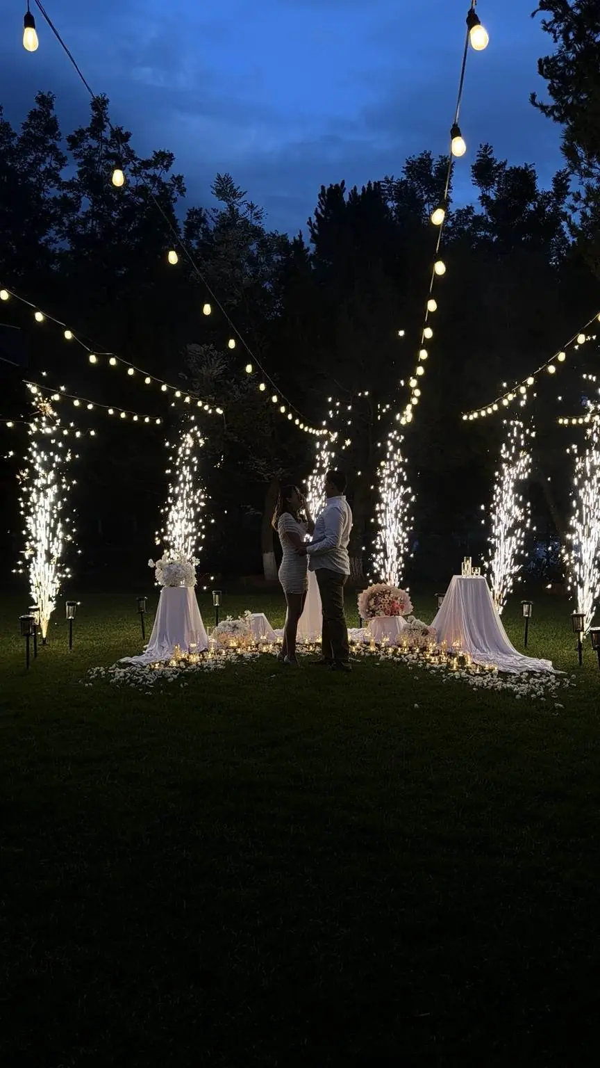 Pedida de matrimonio en La Nogalera